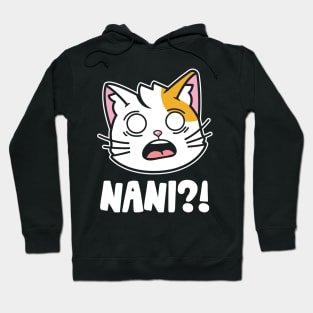 Nani Japanese Anime Manga Cat Hoodie